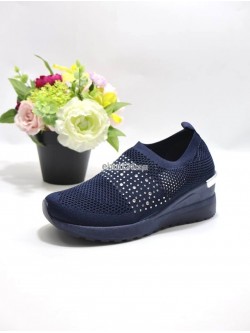 Sneakersy damskie 0589 NAVY