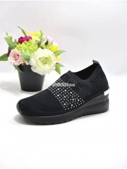 Sneakersy damskie 0589  BLACK