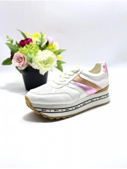 SNEAKERSY DAMSKIE  XLT0785-1 WHITE