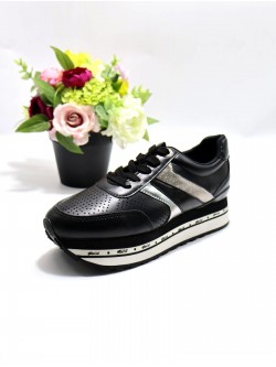 SNEAKERSY DAMSKIE  XLT0785-1 BLK