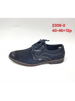 Półbuty męskie  2306-2 BLUE