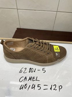 Półbuty Męskie 62801-5 CAMEL