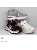 SNEAKERSY DZIEWCZĘCE 31-36,ZK-61 MIX