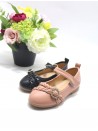 Balerinki dziewczęce 25-31,9908-T MIX  BLK/WH/BE