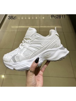 Sneakersy Damskie  PC2811 WHITE