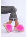 Klapki damskie BG225 PINK