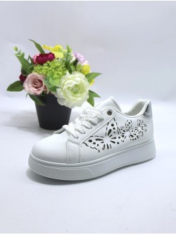 Seakersy damskie B2071 WHITE