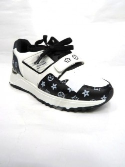 Sneakersy Damskie 5802-28 BLK/WHI