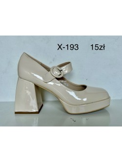 CZÓŁENKA DAMSKIE X193 BEIGE