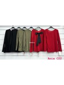 BLUZKI DAMSKIE 22-C61 MIX