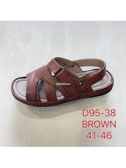 Sandały Męskie D95-38 BROWN