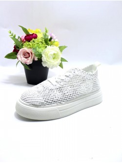 TRAMPKI DAMSKIE 6384 WHITE