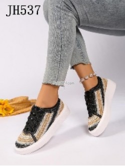 Sneakersy Damskie JH537 BLACK