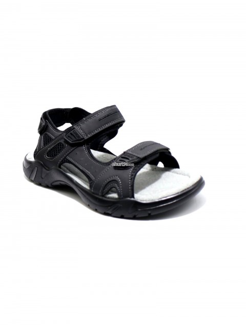 Sandały męskie  9A2307 BLK/BLUE