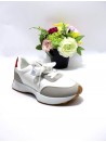 Sneakersy Damskie  2616-2 WHITE/YELL