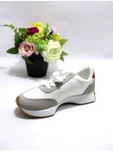 Sneakersy Damskie  2616-2 WHITE/YELL