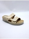 KLAPKI Damskie  JX651 KHAKI