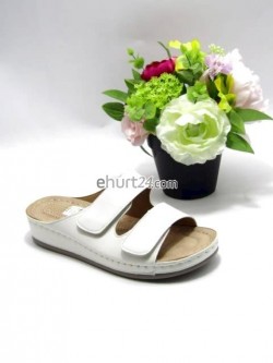Klapki Damskie 6767-4 WHITE