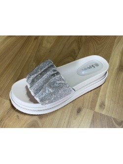 Klapki damskie CK227 BEIGE