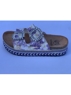 Klapki damskie 5041 PURPLE