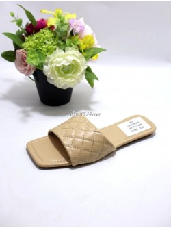 Klapki Damskie LS-86 BEIGE