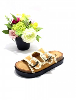 Klapki damskie  AGF-JX667 CAMEL
