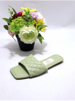 Klapki Damskie LS-86 GREEN