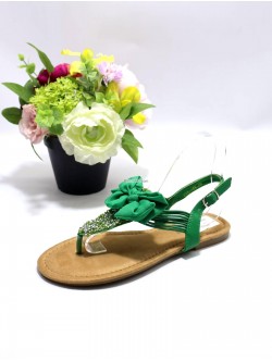 Sandały Damskie 218-157 GREEN