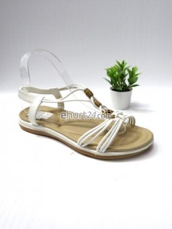 Sandały damskie FY6817 WHITE