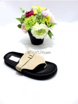 KLapki Damskie, 6061BEIGE