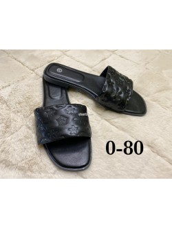 Klapki damskie 0-80  BLACK