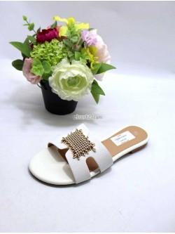 Klapki damskie CB2705-3 WHITE