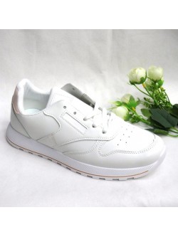 Buty Sportowe Damskie 0048-2 WHITE