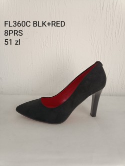 Szipilki damskie FL360C R.RED