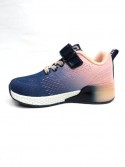 Buty sportowe Dziecięce 31-36,EC200 GREY/PINK