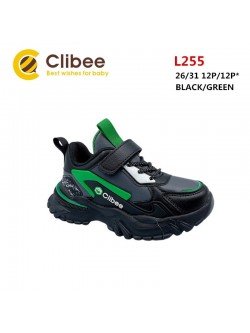 Buty sportowe Dziecięce 26-31, E-67 BLACK/GREEN