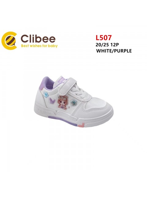 Buty sportowe Dziecięce 20-25 L507 WHITE PINK