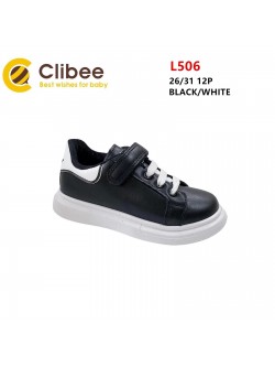 Buty sportowe Dziecięce 26-31 L506 BLACK WHITE