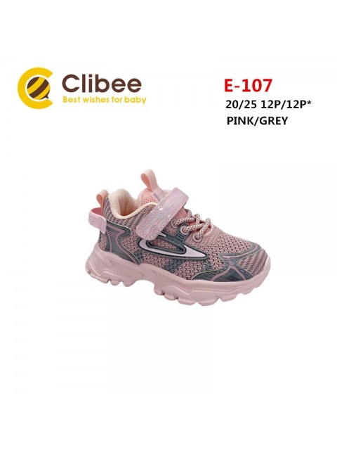 Buty sportowe Dziecięce 27-31L315A-GREY/PINK