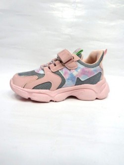 Buty sportowe Dziecięce 26-31, L351-PINK/GREY