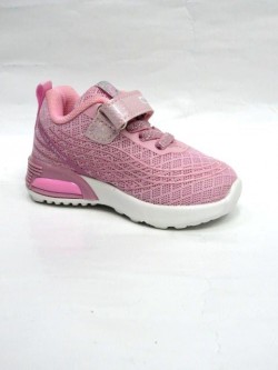 Buty sportowe Dziecięce21-26,E108 LED-GREY/PINK