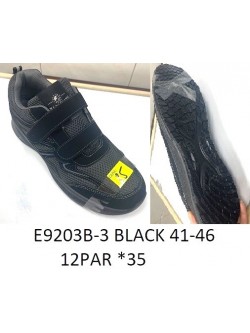 Buty Sportowe Męskie E9203B-5 BLACK