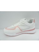 Buty Sportowe Damskie 6077 WHI/PUR