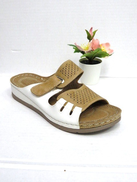 klapki damskie 0672-5 BEIGE