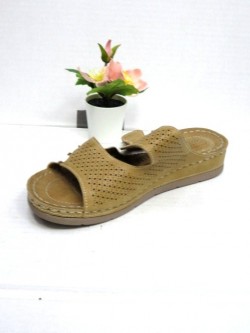 klapki damskie 0672-5 BEIGE