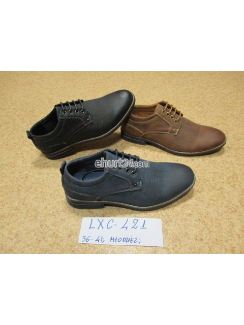 Połbuty 36-41 LXC420 NAVY/RED