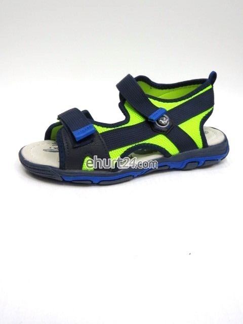 Sandały Chłopięce  31/36 D961 BLUE/GREEN