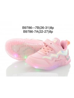 Buty sportowe dziecięce 22-27,B9786-7A LED
