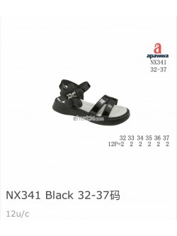 Sandały Dziecięce 32-37,NX341 BLACK