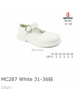 Balerinki dziecięce 31-36,MC287 BLACK